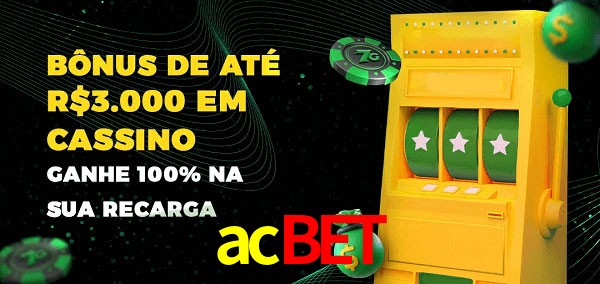 acbet melhor bônus de depósito
